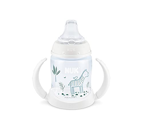 NUK Learner Cup, 5oz, 2-Pack, Elephant/Zebra - Image 2