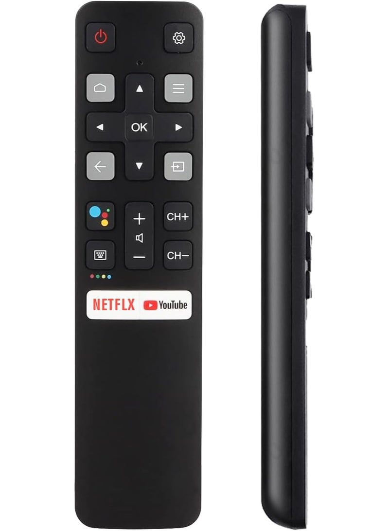 ELTRAZONE RC802V FUR6 Voice Remote Control Replacement for TCL TV 32S6800 32S6800S 32S6510S 32S615 32S60A 32S65A 40S6800FS 40S6510FS 40S6800 40S615 40S615 40S6150040 S65A 4.3P8M 43S6800FS 43S6510FS 43P8 with battery - Image 4