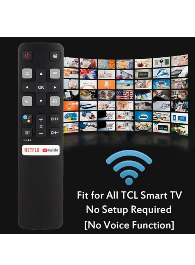 ELTRAZONE RC802V FUR6 Voice Remote Control Replacement for TCL TV 32S6800 32S6800S 32S6510S 32S615 32S60A 32S65A 40S6800FS 40S6510FS 40S6800 40S615 40S615 40S6150040 S65A 4.3P8M 43S6800FS 43S6510FS 43P8 with battery - Image 5