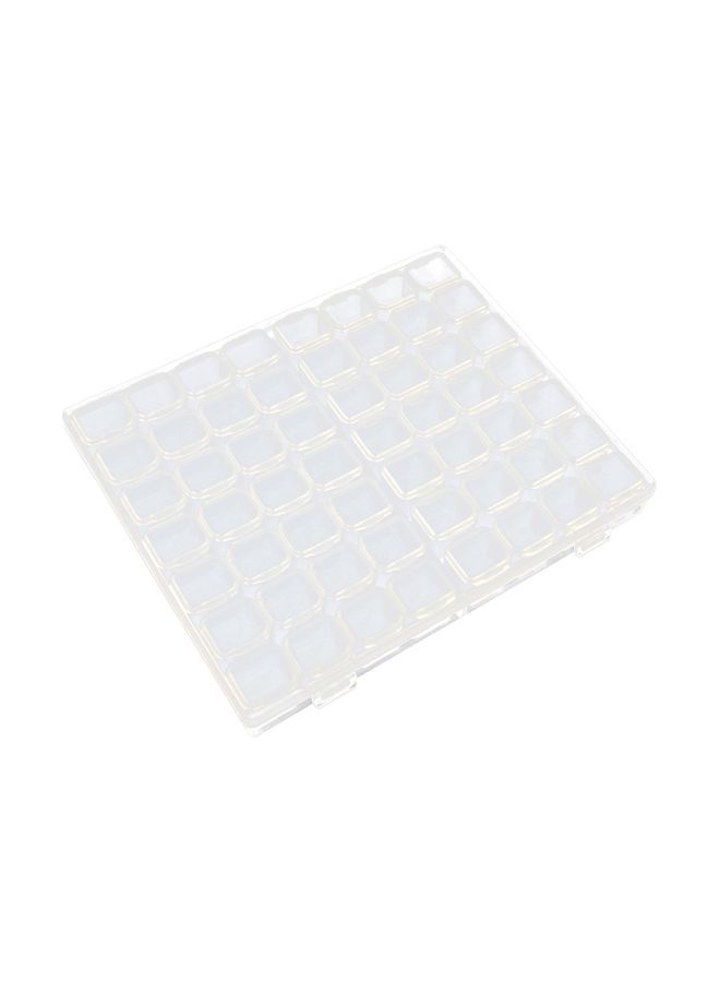 NIBEMINENT 15-Piece Transparent Storage Box Clear - Image 1