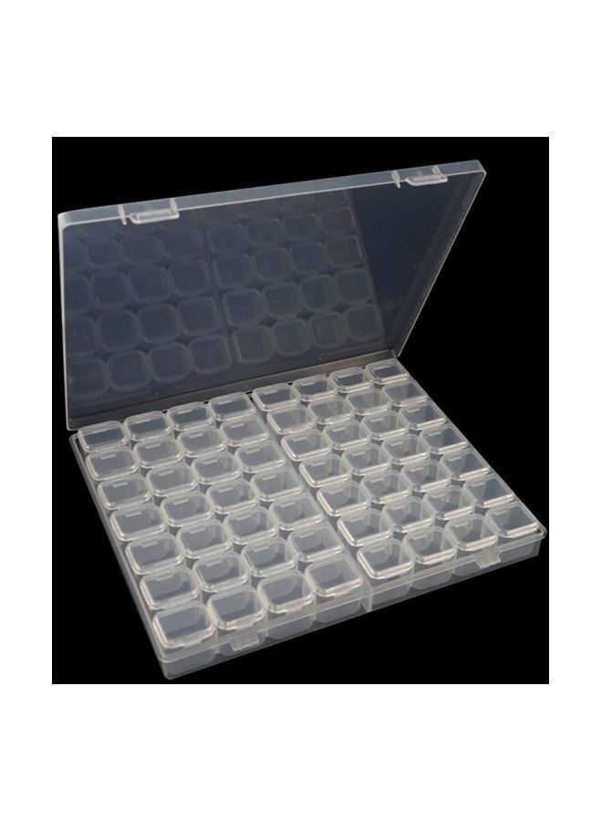 NIBEMINENT 15-Piece Transparent Storage Box Clear - Image 4