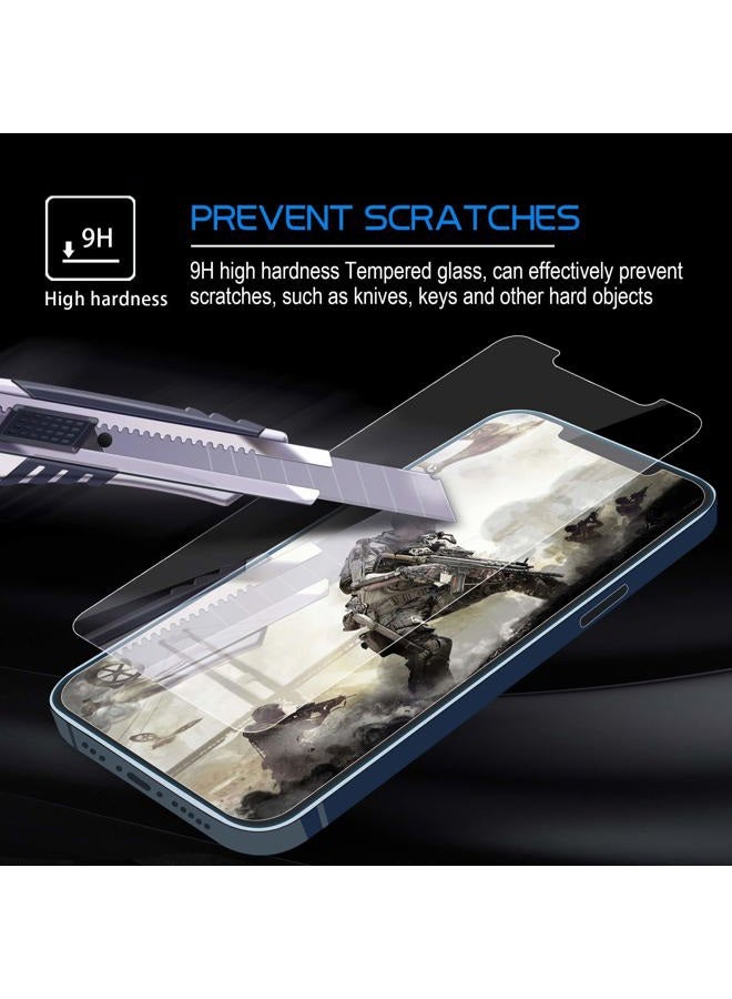 Arae Screen Protector for iPhone 12 / iPhone 12 Pro, HD Tempered Glass Anti Scratch Work with Most Case, 6.1 inch, 3 Pack - Image 5