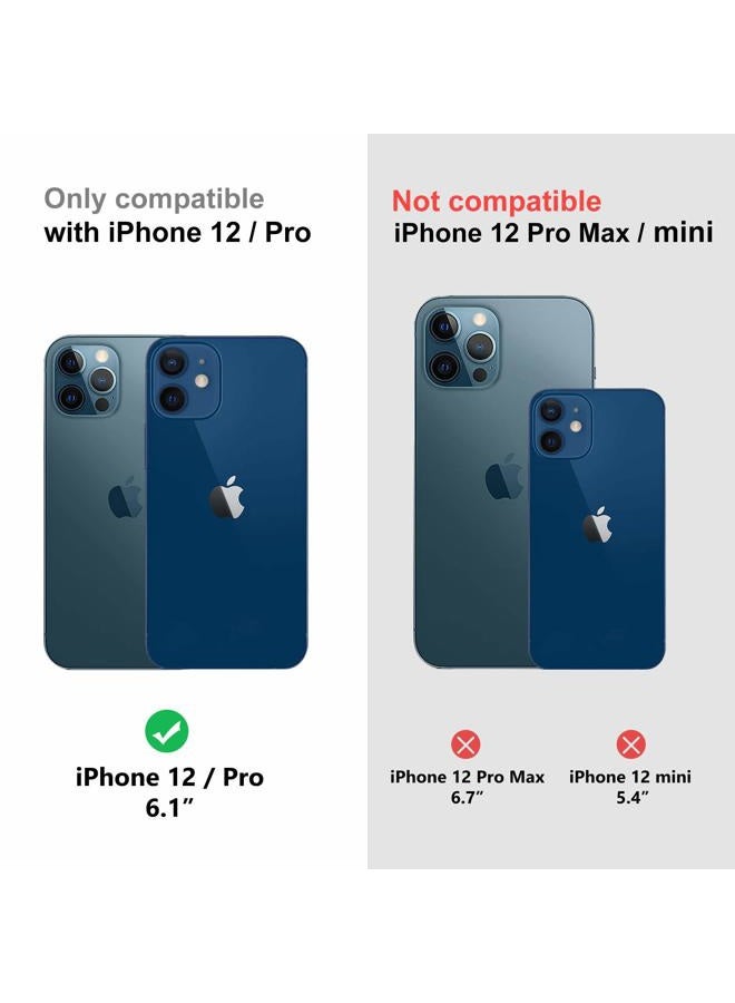 Arae Screen Protector for iPhone 12 / iPhone 12 Pro, HD Tempered Glass Anti Scratch Work with Most Case, 6.1 inch, 3 Pack - Image 2