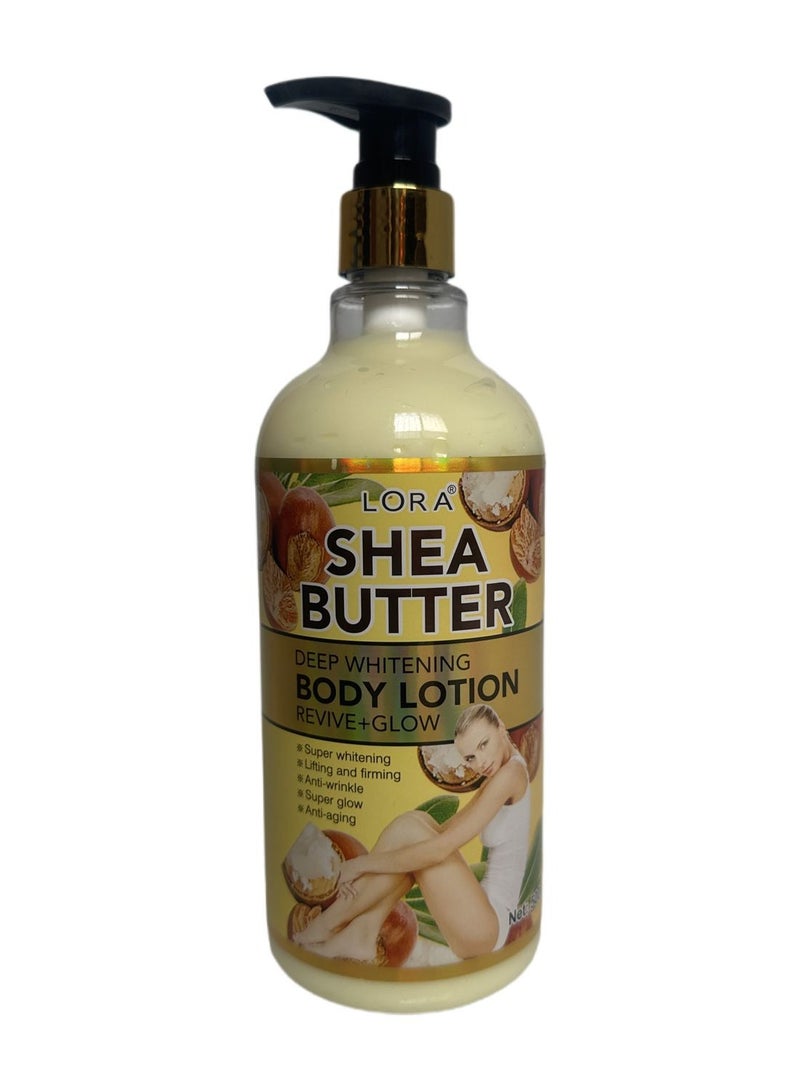 LORA Shea Butter Deep Whitening Body Lotion