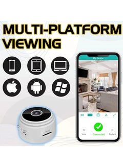 General Zone Flex Camera, Zone Flex Mini Wireless Camera, Mini 1080p HD Wireless Magnetic Security Camera, Mini Wireless Camera, Mini Camera WiFi Wireless Hidden Cameras  - Image 2