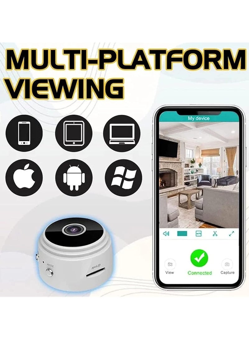 General - Zone Flex Camera, Zone Flex Mini Wireless Camera, Mini 1080p HD Wireless Magnetic Security Camera, Mini Wireless Camera, Mini Camera WiFi Wireless Hidden Cameras - Image 1