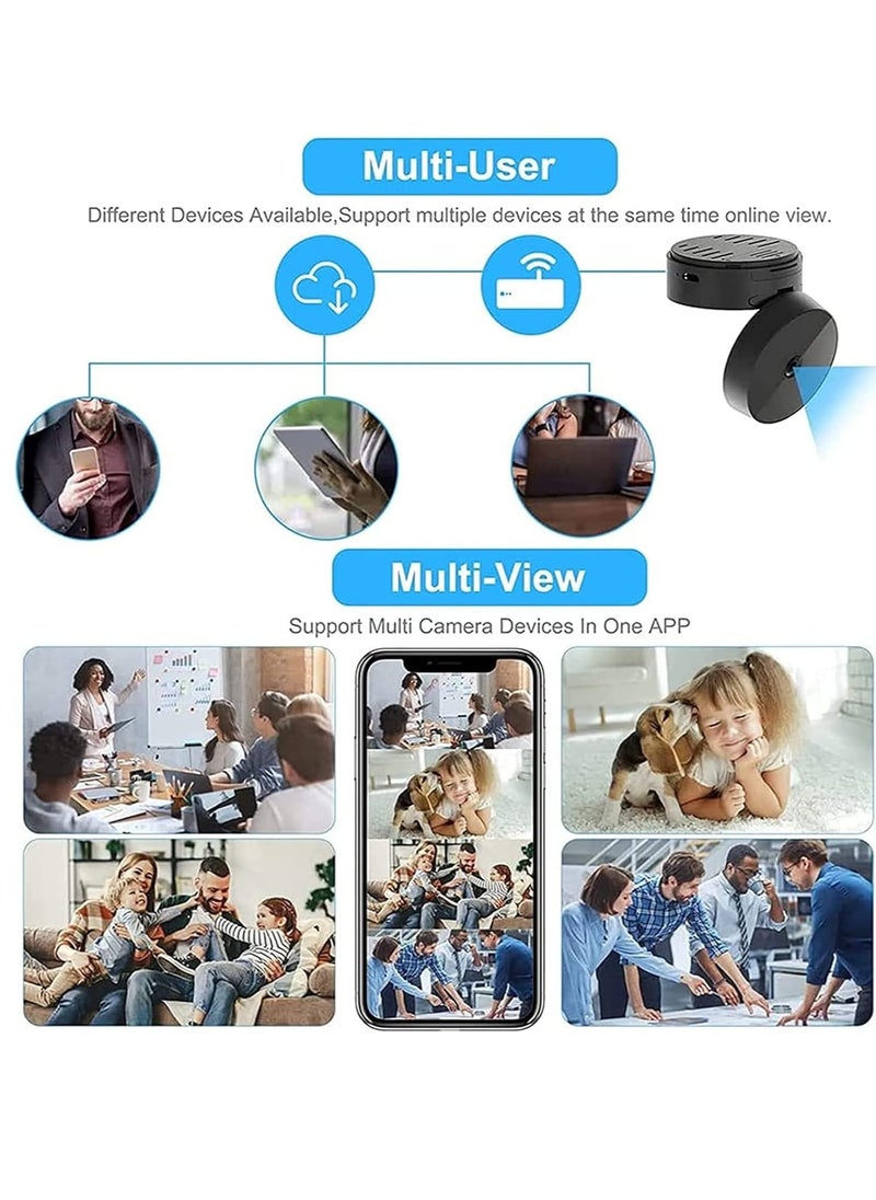 General - Zone Flex Camera, Zone Flex Mini Wireless Camera, Mini 1080p HD Wireless Magnetic Security Camera, Mini Wireless Camera, Mini Camera WiFi Wireless Hidden Cameras - Image 1