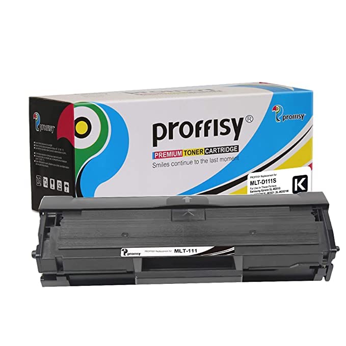 proffisy D111S Easy Refill Toner Cartridge, MLT-D111S Toner Cartridge Compatible with Samsung Xpress SL-M2070,SL-M2071,SL-M2020W,M2021,M2022W (Indian Version)(1 pcs) - Image 1