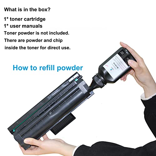 proffisy D111S Easy Refill Toner Cartridge, MLT-D111S Toner Cartridge Compatible with Samsung Xpress SL-M2070,SL-M2071,SL-M2020W,M2021,M2022W (Indian Version)(1 pcs) - Image 2