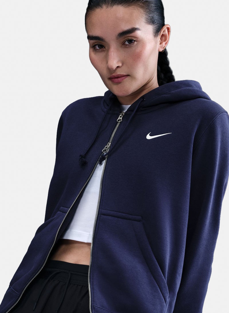 Nike Women’s Nike Sportswear Phoenix Fleece Standard Full-Zip Hoodie - Image 5