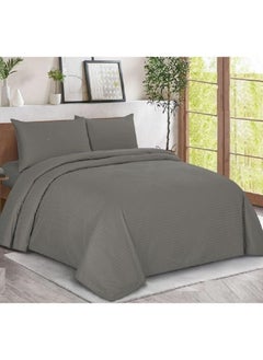 Generic Bed sheet set with elasticated edges Classic 100 % Cotton, of 4 pieces, king size,HOTEL-L018  - Image 2