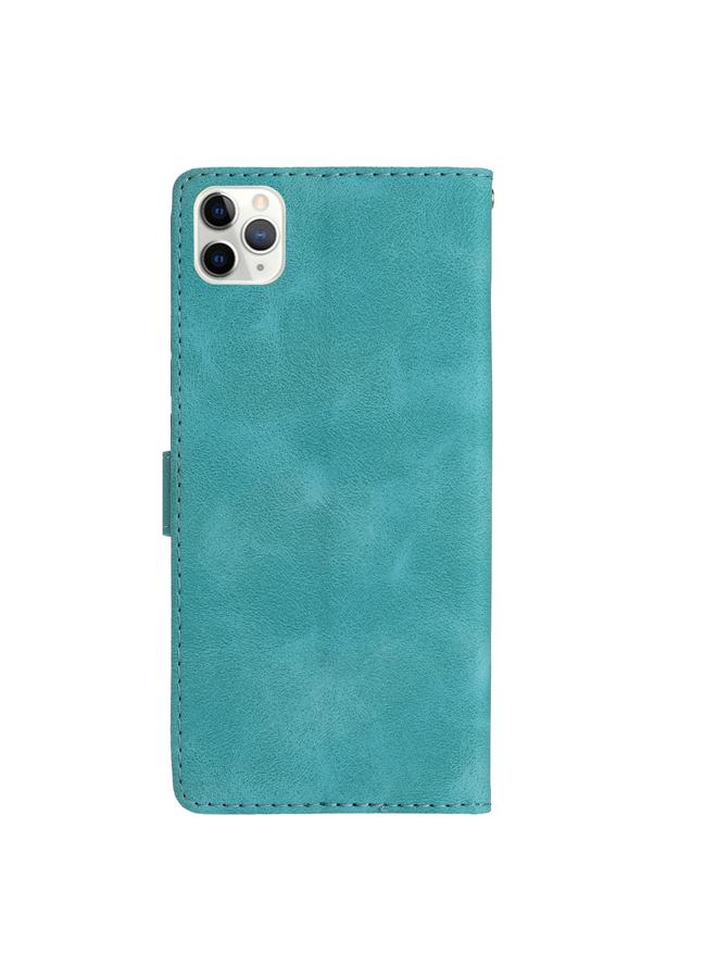 S-TOP Case For iPhone 11 Pro Flower Butterfly Embossing Pattern Leather Phone Case - Image 3