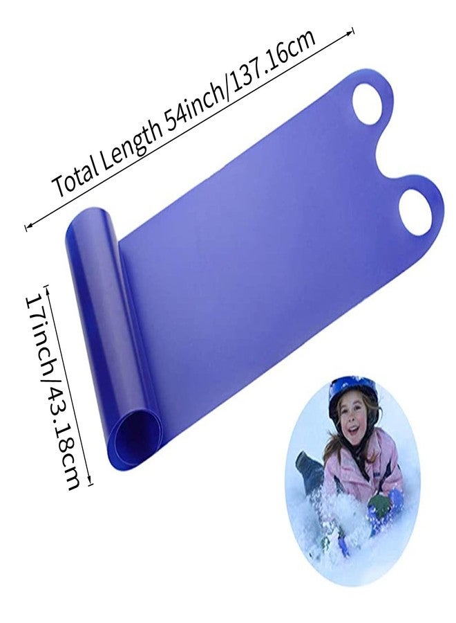 Fecovanti Flexible Snow & Sand Sled, Lightweight Plastic Sliding Board for Winter Outdoor, Fun Adults Ideal for Beach and Sliding Adventures - Image 5