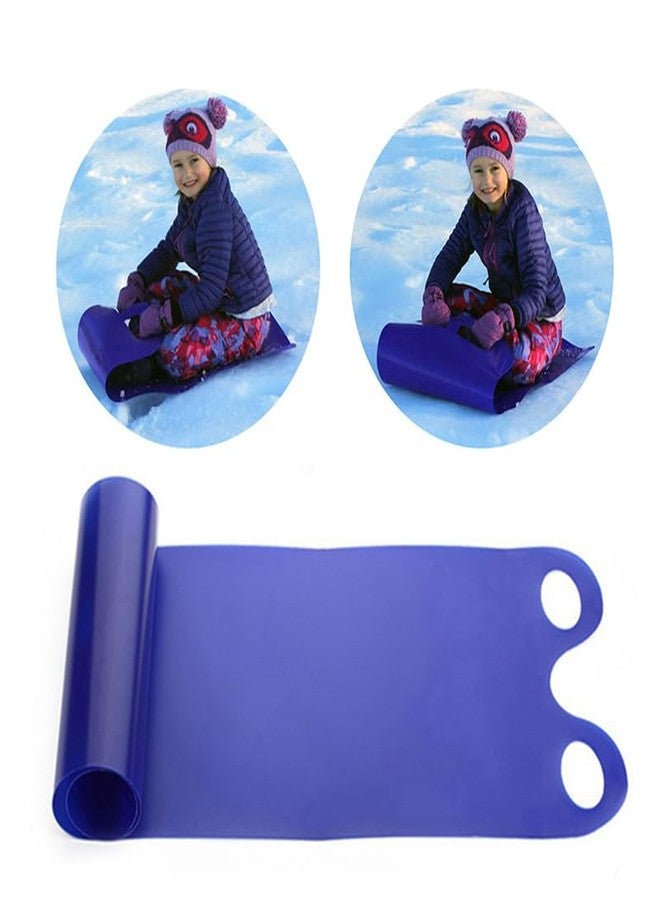 Fecovanti Flexible Snow & Sand Sled, Lightweight Plastic Sliding Board for Winter Outdoor, Fun Adults Ideal for Beach and Sliding Adventures - Image 2