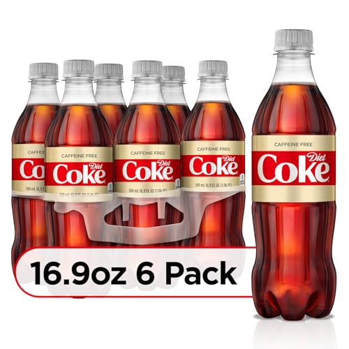 Diet Coke Caffeine Free Soda Soft Drink, 16.9 fl oz, 6 Pack - Image 2