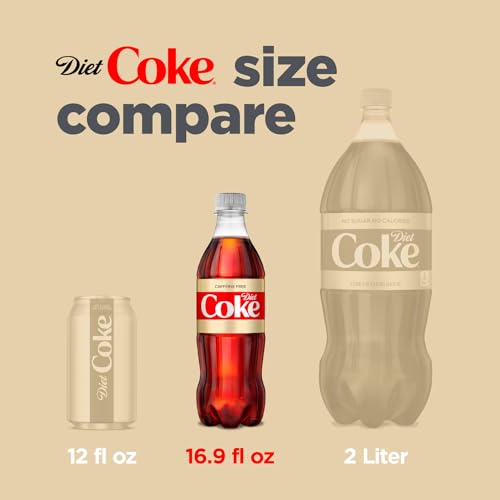 Diet Coke Caffeine Free Soda Soft Drink, 16.9 fl oz, 6 Pack - Image 5