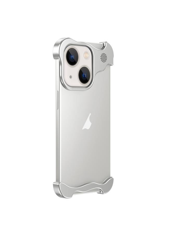 اس-توب جراب هاتف iPhone 14 Plus مصنوع من سبائك عطري بدون إطار - Image 1