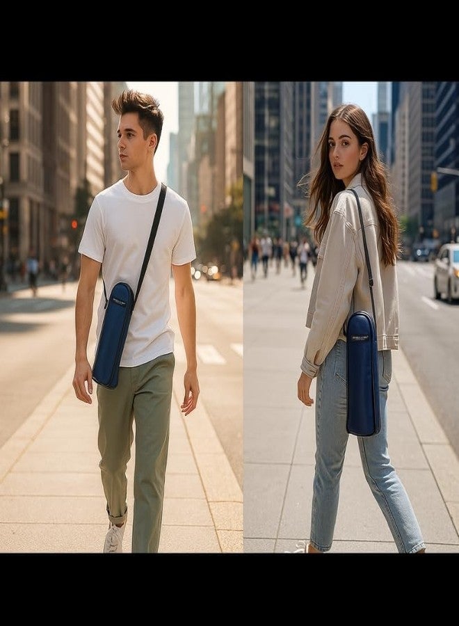 ENSULATOR Insulated Water Bottle Bag 1 Liter| Blue | 2021 Silk Touch Polyester Sleeve Cover | - Image 2