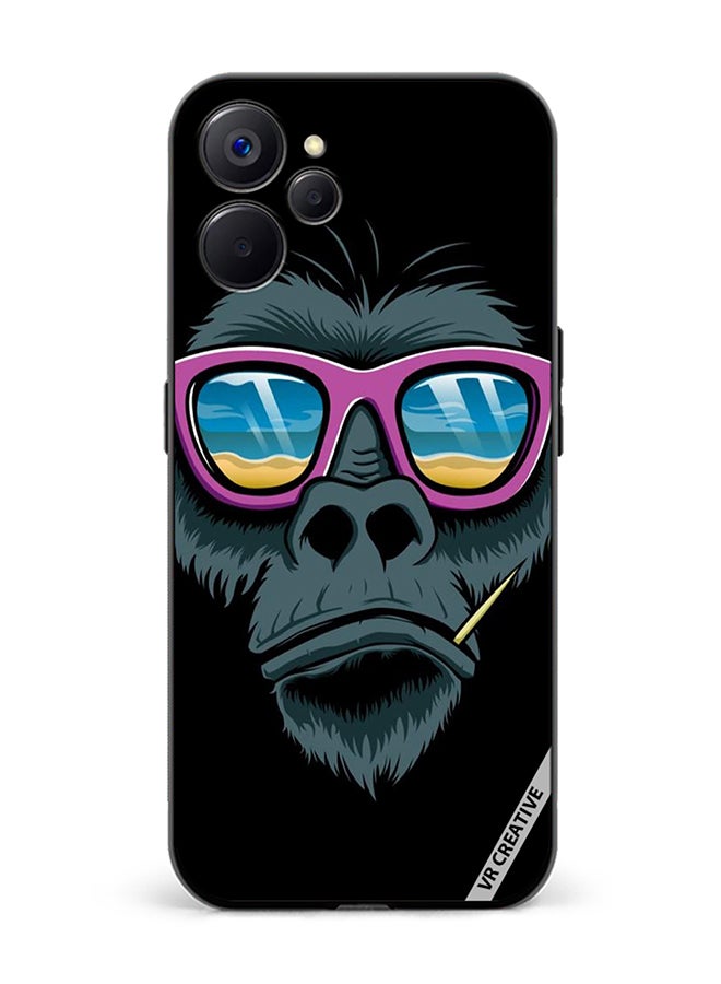 VR CREATIVE Protective Case Cover For Realme 10 5G Dope Gorilla Design Multicolour - Image 1
