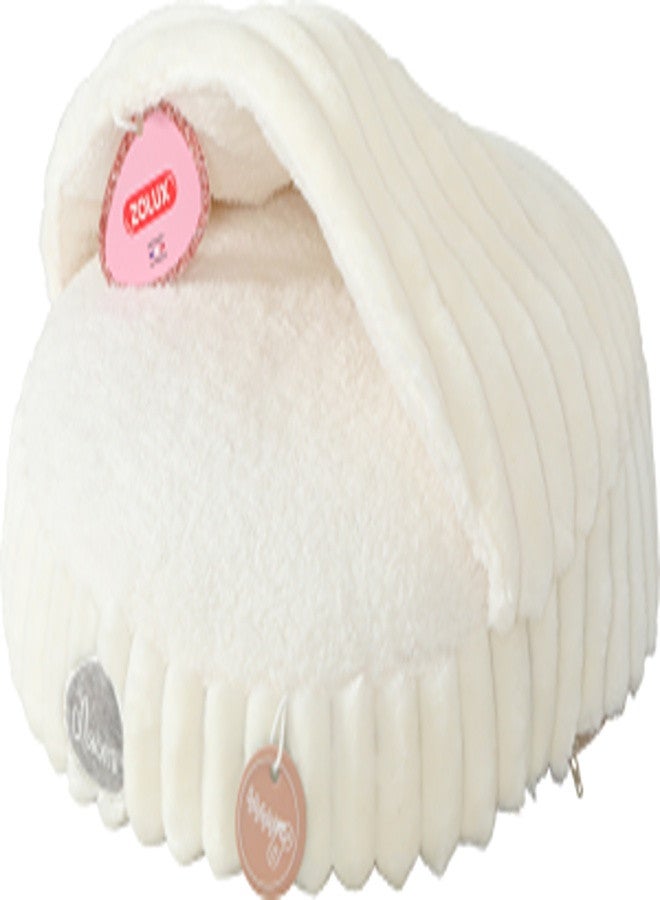 NAOMI CUSHION WITH REMOVABLE COVER 45CM - BEIGE