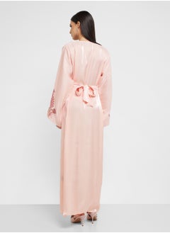 hayas closet Emroidered Belted Jalabiya  - Image 2