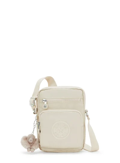 kipling Gunne Small Crossbody with Adjustable Straps Beige Pearl - I69923KA