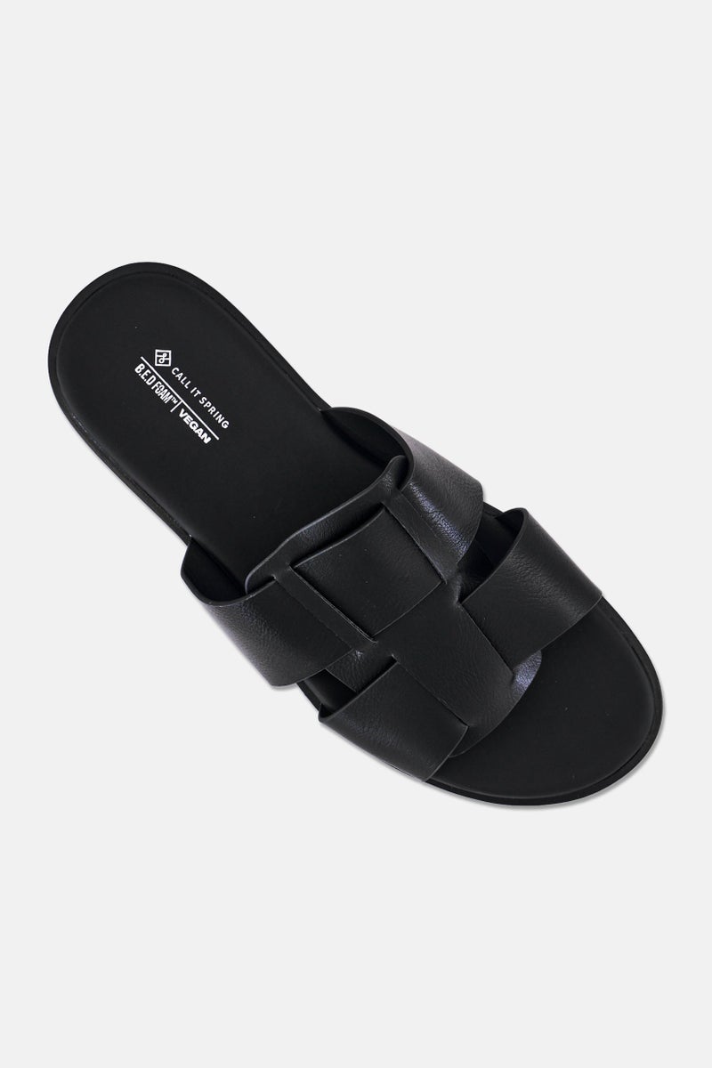 CALL IT SPRING Men Sarto Slip On Slides, Black - Image 4