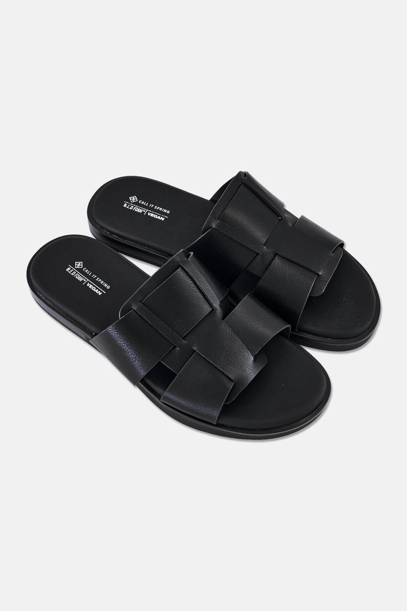 CALL IT SPRING Men Sarto Slip On Slides, Black - Image 2
