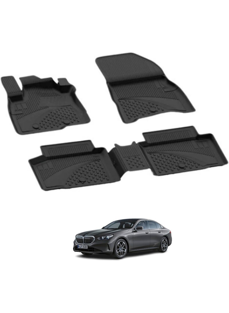 Turkish Sahler TPE Floor Mats Compatible With bmw g60 2024 - Image 1