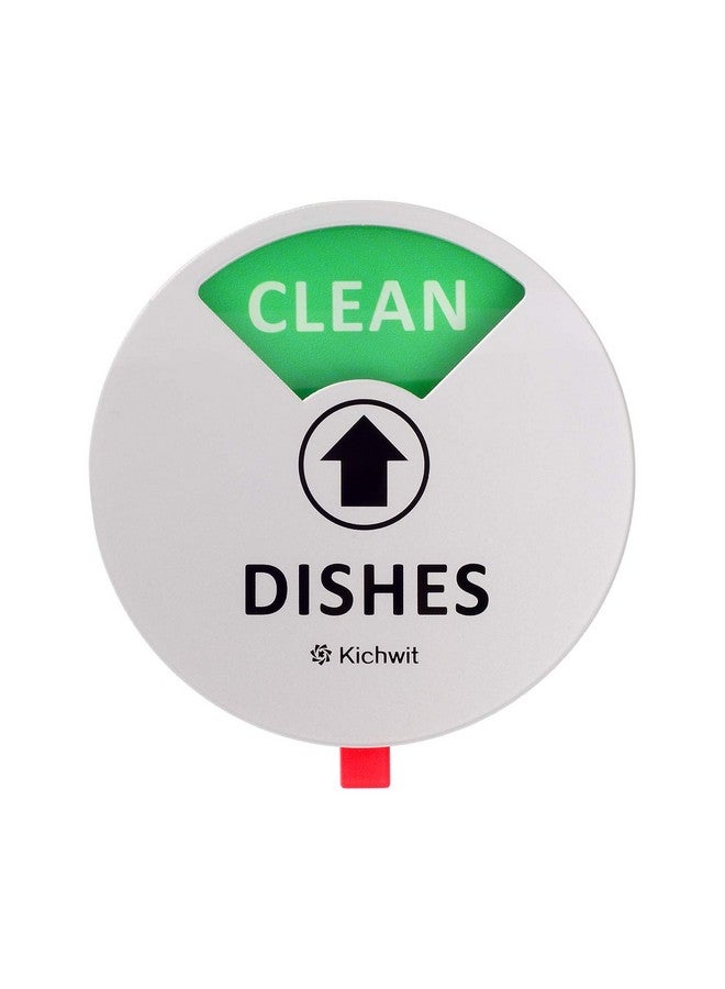 Kichwit Kichwit Dishwasher Magnet Clean Dirty Sign Indicator with Running and Empty Options, Works on All Dishwashers, Non-Scratch Strong Magnetic Backing, Residue Free Adhesive Included, 4 Inch, Silver - Image 5