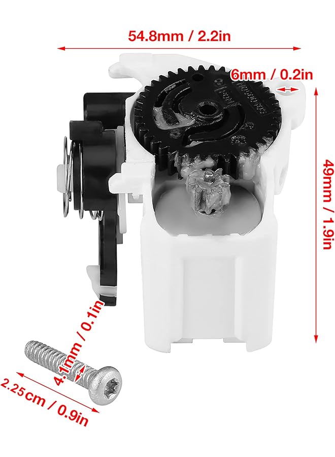 محرك قفل مركزي للباب الخلفي 7700435694 خفيف الوزن لآليات القفل المركزي القديمة أو المعطلة - Image 2