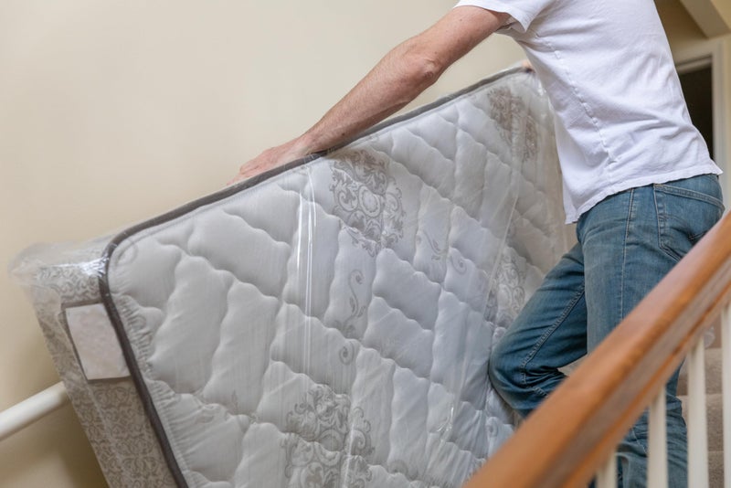 Duck Brand Bed Mattress Matress Cover, Full/Twin, Clear (1140235) - Image 3