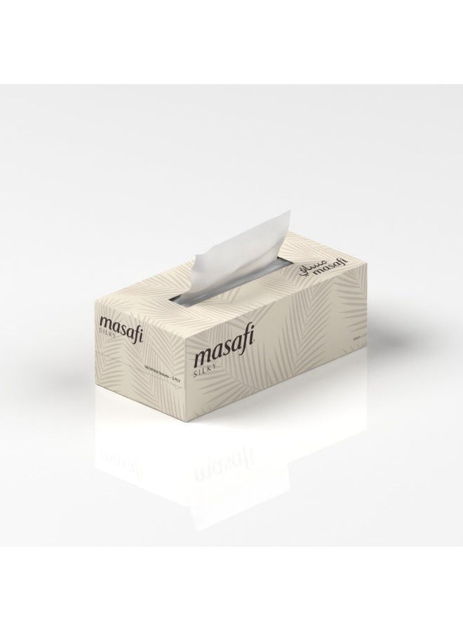 Masafi Silky Tissue 96 Sheets x 3 Ply Pack Of 5 - Image 2