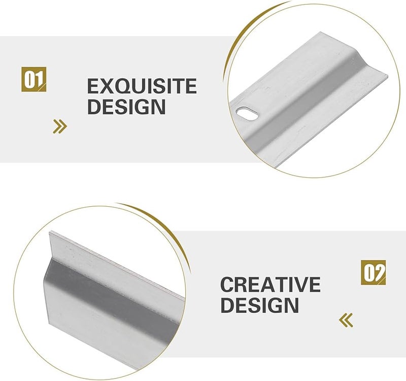 2Pcs Heavy Duty Iron Picture Hanging Kit Wall Mount Brackets For Mirrors Frames Artwork - Image 5