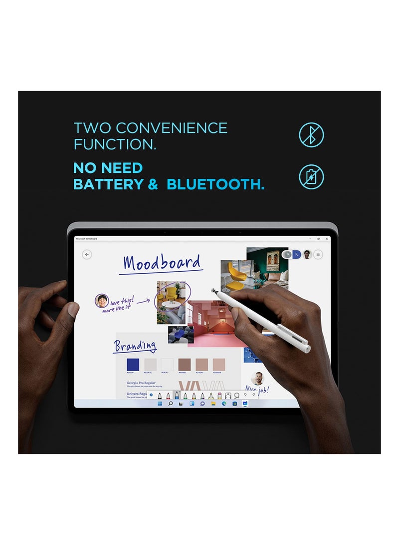 Excefore Stylus for Touch Screens (2pcs), Smallest Disc Tip Universal Touch Pen for Apple iPad/Pro/Air/Mini/iPhone/Samsung Galaxy Tablet/Fire HD/Chromebook/Android, Stylus with Pencil Clip - Image 4