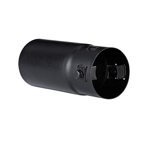 Tritrust Black Exhaust tip - to Fit 1.5 to 2 Inch Exhaust Tail Pipe Diameter- Stainless Steel to give Chrome Effect - Car Muffler Tips - Image 3