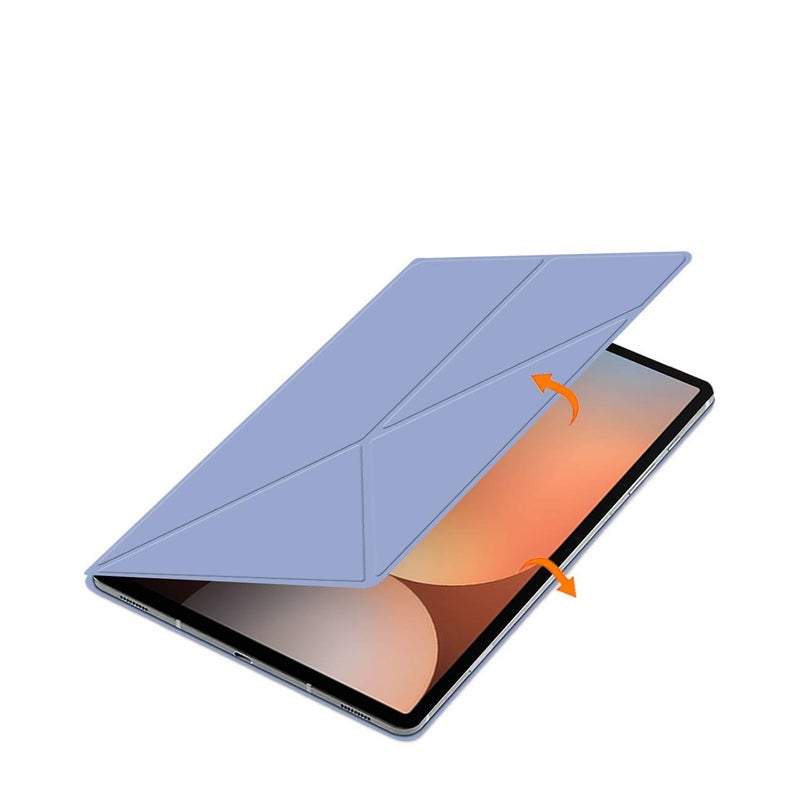 DGG Gray Samsung Tab Case Compatible with Samsung Galaxy Tab S10 Plus / Samsung Galaxy Tab S8 with Protective Cover Stand Function and Daily Tablet Carry - Image 5