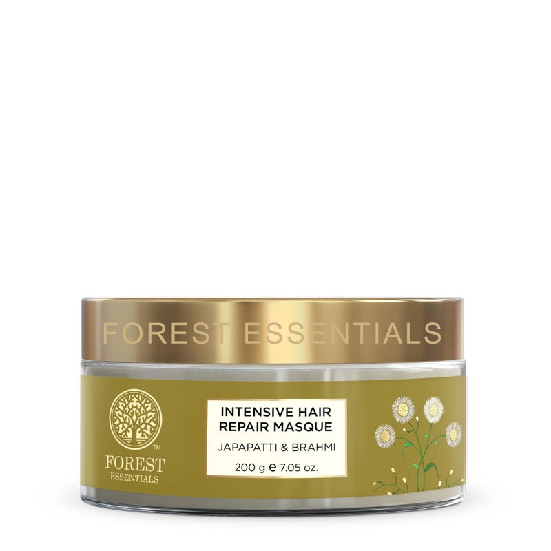 Forest Essentials Intensive Hair Repair Masque, Japapatti and Brahmi, 200g - Image 1