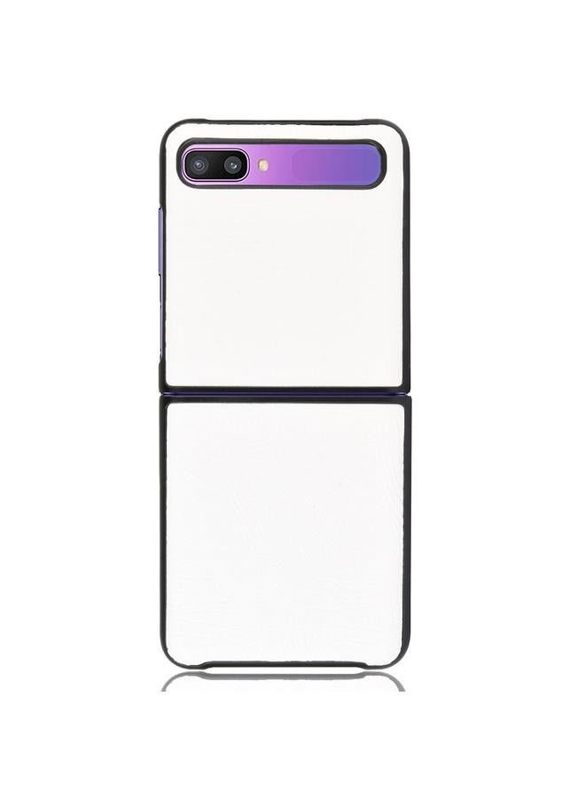 Zaboon Case For Galaxy Z Flip Shockproof Crocodile Texture PC + PU Case - Image 2