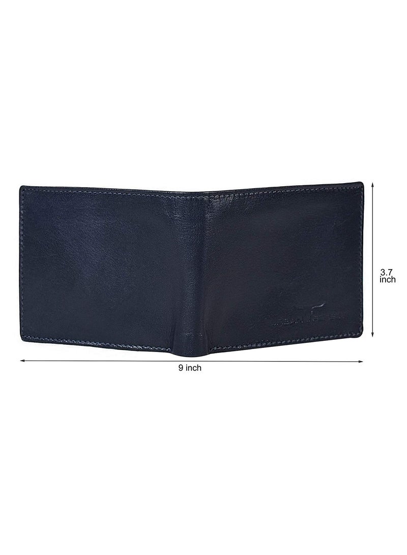 URBANFOREST URBAN FOREST Dakota Dark Blue Leather Wallet for Men - Image 2