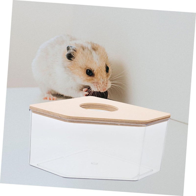 Large Sand Bath House for Gerbil Chinchilla and Hamster - Image 3