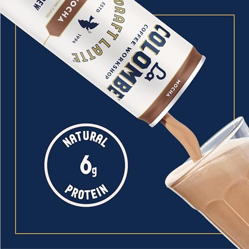 La Colombe Mocha Draft Latte - 9 Fluid Ounce, 4 Count - Cold-Pressed Espresso and Frothed Milk + Dark Chocolate - Made With Real Ingredients - Grab And Go Coffee - Image 2