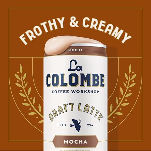 La Colombe Mocha Draft Latte - 9 Fluid Ounce, 4 Count - Cold-Pressed Espresso and Frothed Milk + Dark Chocolate - Made With Real Ingredients - Grab And Go Coffee - Image 5