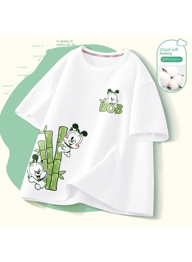 Babu Bean Children's Summer T-shirt 2025, Lightweight And Breathable, Cool And Stylish Sports Top For Boys, Comfortable Casual Short Sleeve For Boys - Image 2