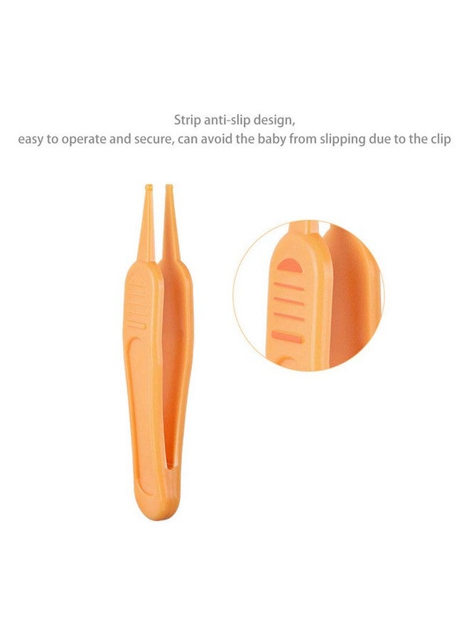 Onwon 4 Pieces Nose Cleaning Tweezers Safe and Effective Clip Care Ear Nose Navel Clean Tool Nipper Plier Pincet Forceps - Image 4