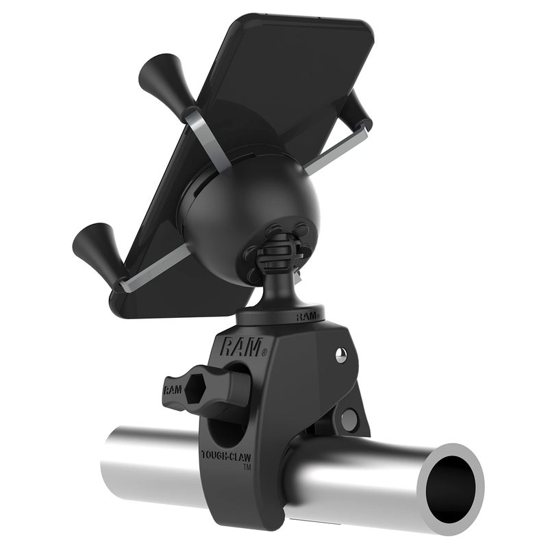 RAM Mounts X-Grip Small Phone Mount with RAM Snap-Link Tough-Claw RAM-HOL-UN7-400U for Motorcycle, ATV/UTV, Bike - Image 3