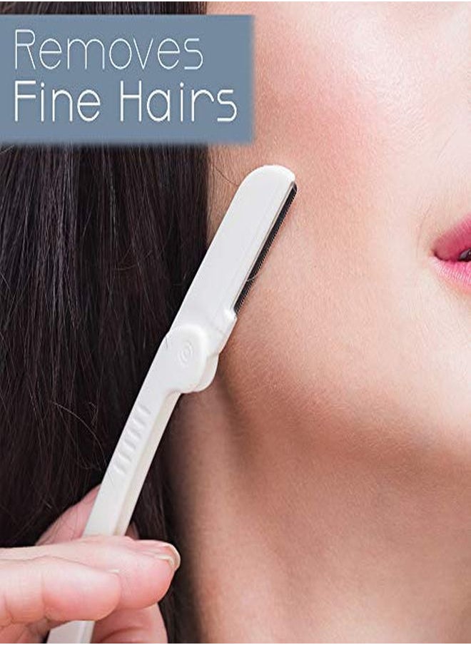 Jasclair - Ning Tool (9 Count) - Easy To Use Dermaplane Razor For Face - Practical Hair Remover Blade For Eyebrows And Peach Fuzz - Facial Shaver For Women That Helps Exfoliate And Smooth The Skin - Image 1