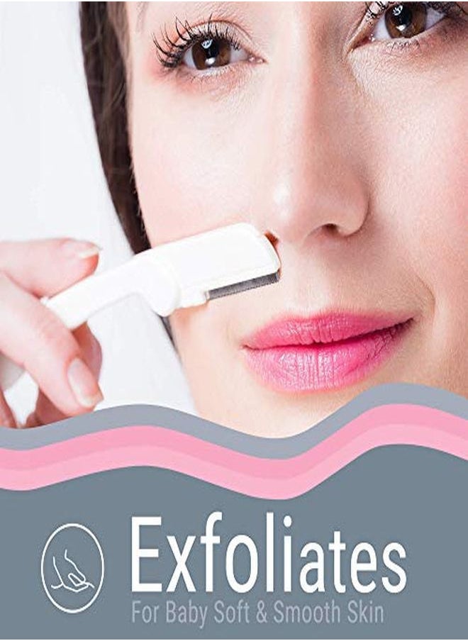 Jasclair - Ning Tool (9 Count) - Easy To Use Dermaplane Razor For Face - Practical Hair Remover Blade For Eyebrows And Peach Fuzz - Facial Shaver For Women That Helps Exfoliate And Smooth The Skin - Image 1