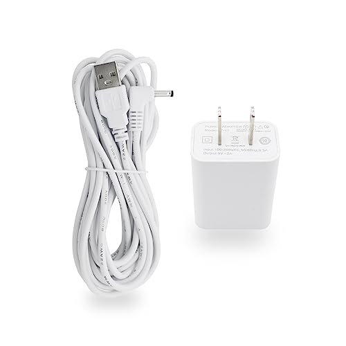 PDEEY Power Cord Replacement for Ring Stick up Cam Plug-in Security Camera, AC Adapter with DC Barrel Charging Cable 13 FT Long (2-Pack) - Image 2