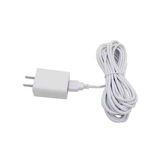 PDEEY Power Cord Replacement for Ring Stick up Cam Plug-in Security Camera, AC Adapter with DC Barrel Charging Cable 13 FT Long (2-Pack) - Image 3